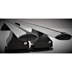 Σετ Μπάρες Οροφής Αλουμινίου με τα πόδια 130εκ για Renault Clio 5D 2019-> 2τμχ Totus Fly Cam