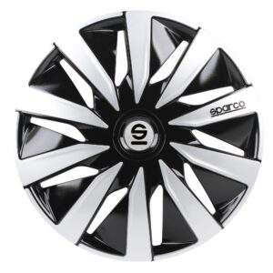 Τάσια Τροχών Lazio 14" μαύρο- ασημί 4τμχ Sparco
