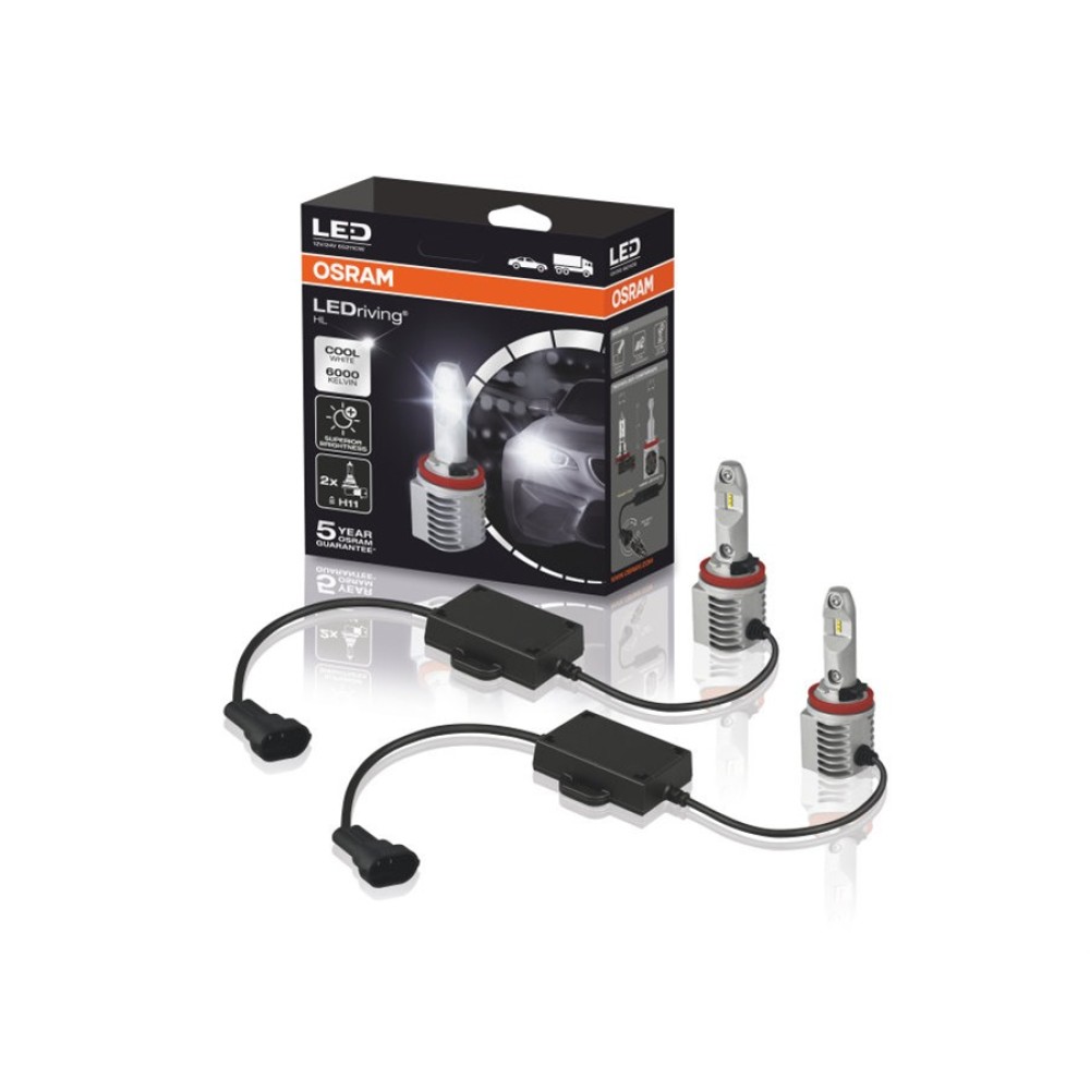 Λάμπα Kit HB11 Led 6000K 2τμχ Osram