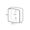 ΦΑΝΑΡΙ 12V - STOP/ΘΕΣΕΩΣ/ΦΛΑΣ - ΓΙΑ ΤΡΕΙΛΕΡ (95 Χ 100 Χ 50mm) - 1 ΤΕΜ. - Image 2