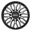 Τάσια Τροχών Roma 13'' ασημί- μαύρο 4τμχ Sparco