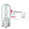 Amio - Λαμπτήρες Αλογόνου τύπου T10 W5W βάση W2.1x9.5d τάση λειτουργίας 24V απόδοσης 5W (Καρφωτά) για Φορτηγά - 10 τεμ. (01002/AM)