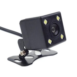 Amio - Universal Κάμερα Οπισθοπορείας HD-315 με 4 LED και Μεταλλική Βάση Στήριξης τάση λειτουργίας 12V για Επιβατικά Αυτοκίνητα - 1 τεμ. (01015/AM)