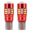 Amio – LED CANBUS T10 W5W 12V W2.1x9.5d 5600K 27xSMD 3014HP Καρφωτό Λευκό για Φώτα Θέσης & Εσωτερικού Αυτοκινήτου – 2 Τεμ. (01446/AM)