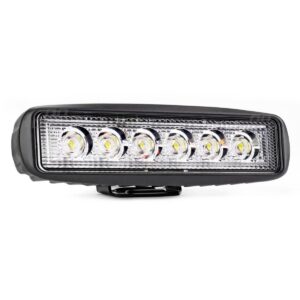 Amio – Προβολέας Εργασίας LED WL01 DAYLINE 9-60V 18W 6000K 6 LED Spot για Ισχυρό Φωτισμό σε Καθημερινή Χρήση – 1 Τεμ. (01612/AM)