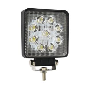 Amio – Προβολέας Εργασίας LED AWL03 9-60V 27W 6000K 2200lm 9 LED Spot για Ισχυρό Φωτισμό σε Καθημερινή Χρήση – 1 Τεμ. (01614/AM)