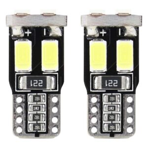 Amio – Λαμπάκια LED T10 W5W 12V 1W 5600K 6xSMD 5730 CANBUS Καρφωτά για Ισχυρό Λευκό Φωτισμό σε Καθημερινή Χρήση – Σετ 2 Τεμ. (01622/AM)