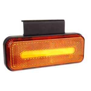Amio - ΦΩΣ ΟΓΚΟΥ ΦΟΡΤΗΓΟΥ LED ΠΟΡΤΟΚΑΛΙ 10-30V 124x49x22mm ΑΔΙΑΒΡΟΧΟ OM-02-O 1ΤΕΜ. (02376/AM)