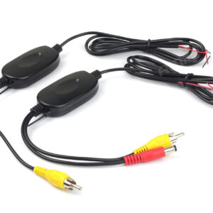 Alternative view of Amio - ΚΑΛΩΔΙΟ ΣΥΝΔΕΣΗΣ RCA ΜΕ ΠΟΜΠΟ & ΔΕΚΤΗ 12V 2.4Ghz (ΓΙΑ ΑΣΥΡΜΑΤΗ ΣΥΝΔΕΣΗ ΚΑΜΕΡΑΣ & ΟΘΟΝΗΣ) - 1 τεμ. (02486/AM)