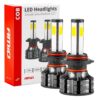 Amio – LED HB3 9005 COB 12/24V 38W 6500K 3800lm Σειρά COB για Ισχυρό Λευκό Φωτισμό & Καθαρή Ορατότητα – 2 Τεμ. (02846/AM)