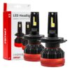 Amio - ΛΑΜΠΕΣ LED H4 10-16V 90W 6.500K 9900lm CAN BUS (ME ΑΝΕΜΙΣΤΗΡΑΚΙ) X3 SERIES - 2ΤΕΜ. (02979/AM)