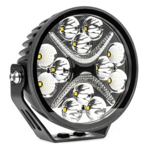 Amio - ΠΡΟΒΟΛΕΑΣ ΟΔΗΓΗΣΗΣ ΣΤΡΟΓΓΥΛΟΣ LED PRO IP67 7200lm 10-30V - 54W - 6000K - 12 LED - 140x140x61mm - 1 ΤΕΜ. (03870/AM)