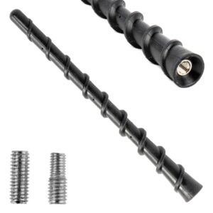 Amio - ΚΕΡΑΙΑ ΟΡΟΦΗΣ ANTM10 18cm ΜΕ 2 ΑΝΤΑΠΤΟΡΕΣ 5-6mm ΜΑΥΡΗ - 1 ΤΕΜ. (04160/AM)