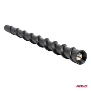 Alternative view of Amio - ΚΕΡΑΙΑ ΟΡΟΦΗΣ ANTM10 18cm ΜΕ 2 ΑΝΤΑΠΤΟΡΕΣ 5-6mm ΜΑΥΡΗ - 1 ΤΕΜ. (04160/AM)