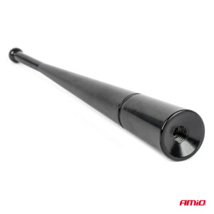 Alternative view of Amio - ΚΕΡΑΙΑ ΟΡΟΦΗΣ ANTM13 10cm ΜΕ 2 ΑΝΤΑΠΤΟΡΕΣ 5-6mm ΜΑΥΡΗ - 1 ΤΕΜ. (04163/AM)