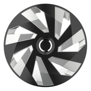 Amio - ΤΑΣΙΑ 16" HUBCAP VECTOR RC SILVER BLACK - 4 ΤΕΜ. (5247/AM)