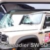 Heko - Ανεμοθραύστες Παραθύρων Για Ineos Grenadier Station Wagon 2022 > 5πορτο υλικό Acrylic Χρώμα Φιμέ - 2 τεμ. (ΑΝΕΜ.10702)