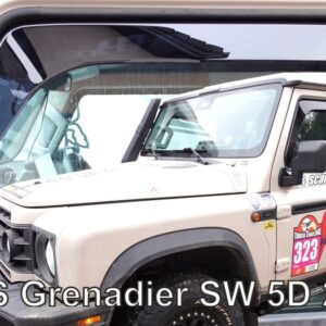 Heko - Ανεμοθραύστες Παραθύρων Για Ineos Grenadier Station Wagon 2022 > 5πορτο υλικό Acrylic Χρώμα Φιμέ - 2 τεμ. (ΑΝΕΜ.10702)