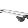 MENABO ΜΠΑΡΕΣ ΟΡΟΦΗΣ ΑΛΟΥΜΙΝΙΟΥ BLADE L SILVER 127 cm ΜΕ ΑΚΡΑ GAMMA FLAT ΓΙΑ Mini Countryman (U25) 5 doors 2023> ΜΕ FLUSH RAILS - 2 ΤΕΜ. (14070/MB)
