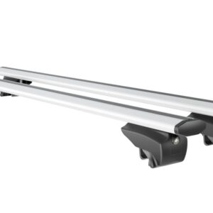 MENABO ΜΠΑΡΕΣ ΟΡΟΦΗΣ ΑΛΟΥΜΙΝΙΟΥ BLADE L SILVER 127 cm ΜΕ ΑΚΡΑ GAMMA FLAT ΓΙΑ Mini Countryman (U25) 5 doors 2023> ΜΕ FLUSH RAILS - 2 ΤΕΜ. (14070/MB)