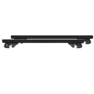 MENABO ΜΠΑΡΕΣ ΟΡΟΦΗΣ ΑΛΟΥΜΙΝΙΟΥ FENDER 118 cm ΣΕ ΜΑΥΡΟ ΧΡΩΜΑ ΓΙΑ Mini Countryman (F60) 5 doors 2017> ΜΕ RAISED RAILS - 2 ΤΕΜ. (14660/MB)