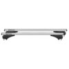 MENABO ΜΠΑΡΕΣ ΑΛΟΥΜΙΝΙΟΥ ARIEM XL 131.5 cm ΣΕ ΑΣΗΜΙ ΧΡΩΜΑ ΓΙΑ Volvo XC60 5 doors 2014>2017 ΜΕ FLUSH RAILS - 2 ΤΕΜ. (14710/MB)