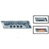 AUDI A3 8P 05.03-06.08 / A4 00-07 /A6 97-04 ΦΛΑΣ ΦΤΕΡΟΥ CHROME+LED