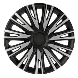 Lampa - Τάσια Shinku Silver/Black 14'' Tech-One σε Μαύρο/Ασημί Χρώμα για Σιδερένιες Ζάντες Αυτοκινήτου από ABS - Σετ 4 Τεμ. (L3145.1)