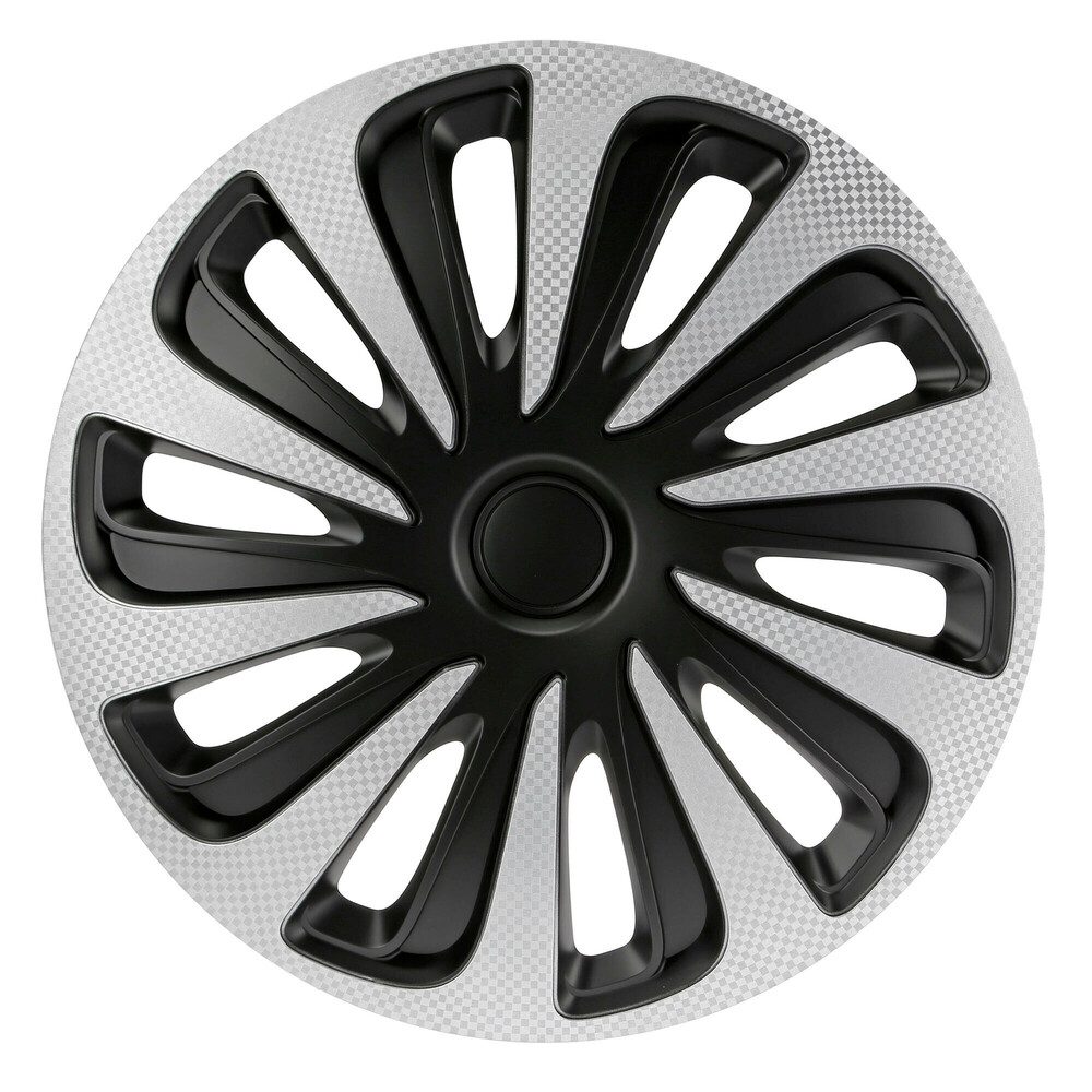 Lampa - Τάσι Αυτοκινήτου 16’’ Kojin Carbon TECH-ONE από υλικό ABS Ασημί / Μαύρο - 1 TEM (L3147.4)