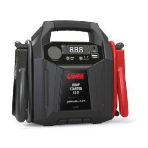 Lampa – Επαγγελματικός Εκκινητής Μπαταρίας 12V LiFePO4 24000mAh, για ακαριαία εκκίνηση βαρέων κινητήρων – 1 Τεμ. (L7050.3)