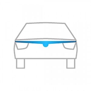 ΑΝΕΜΟΘΡΑΥΣΤΗΣ ΚΑΠΩ ΑΥΤΟΚΙΝΗΤΟΥ ΓΙΑ AUDI 80 B3 4D 1986-1991 ΑΠΟ ΕΥΚΑΜΠΤΟ ΦΙΜΕ ΠΛΑΣΤΙΚΟ HEKO - 1 ΤΕΜ.