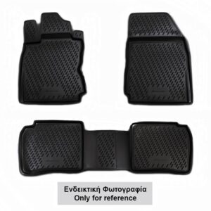 ΠΑΤΑΚΙΑ ΣΕ ΣΚΑΦΗ TPE ΛΑΣΤΙΧΟ ΓΙΑ KIA RIO 06/2017+  ΣΕ ΜΑΥΡΟ ΧΡΩΜΑ NOVLINE - 4 ΤΕΜ.