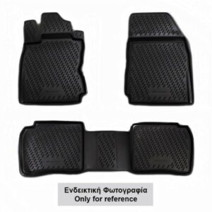 ΠΑΤΑΚΙΑ ΣΕ ΣΚΑΦΗ TPE ΛΑΣΤΙΧΟ ΓΙΑ SKODA FABIA 5D 2021+  ΣΕ ΜΑΥΡΟ ΧΡΩΜΑ NOVLINE - 4 ΤΕΜ.