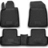 ΠΑΤΑΚΙΑ ΣΕ ΣΚΑΦΗ TPE ΛΑΣΤΙΧΟ ΓΙΑ PEUGEOT 407 2004+ ΣΕ ΜΑΥΡΟ ΧΡΩΜΑ NOVLINE - 4 ΤΕΜ.