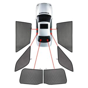 CarShades - ΚΟΥΡΤΙΝΑΚΙΑ  CAR SHADES ΓΙΑ FORD FIESTA 5D 2017+ - 6 ΤΕΜ. (PVC.FOR-FIES-5-C)