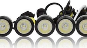 ΦΩΤΑ ΗΜΕΡΑΣ DRL 825S 12V ΠΡΟΣΘΕΤΟ DAYTIME ΔΙΕΘΝΗ ΜΕ 10LED 20x15mm  ΑΣΗΜΙ 2ΤΕΜ M-TECH