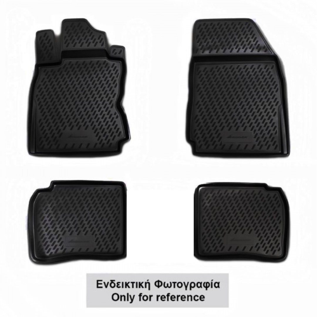 ΠΑΤΑΚΙΑ ΣΚΑΦΗ ΓΙΑ DACIA DUSTER SUV 5D 4x2 (OXI 4x4) 2017+ (ΧΩΡΙΣ ΓΕΦΥΡΑΜΑΥΡΟ) - 4 ΤΕΜ.