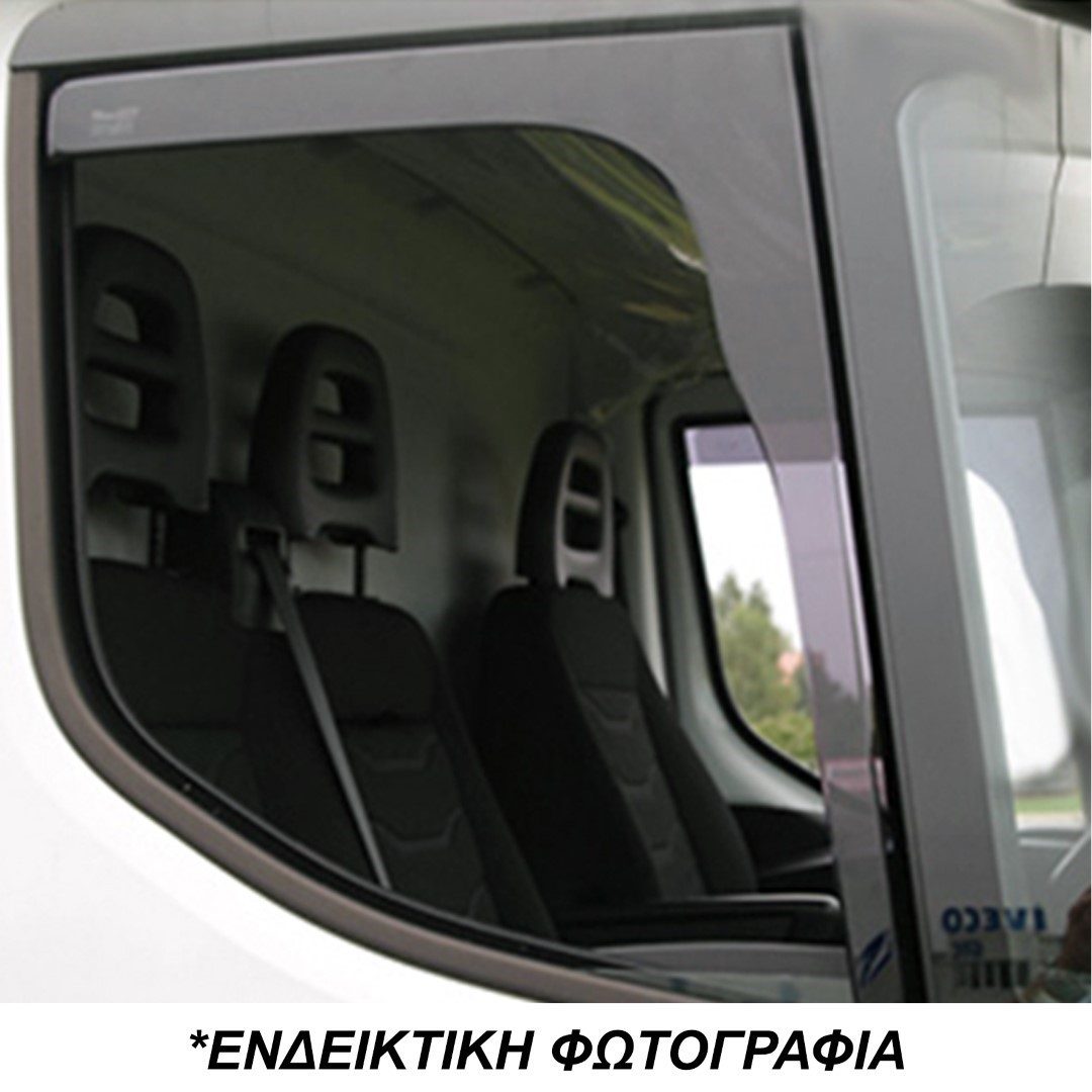 ΑΝΕΜΟΘΡΑΥΣΤΕΣ ΓΙΑ KIA Κ-2700/2500 2D 1997-2004 BUS - ΖΕΥΓΑΡΙ ΑΠΟ ΕΥΚΑΜΠΤΟ ΦΙΜΕ ΠΛΑΣΤΙΚΟ HEKO - 2 ΤΕΜ.