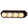 ΦΩΣ ΠΡΟΕΙΔΟΠΟΙΗΣΗΣ 12/24V HOR78 6W 4LED 143x35mm ΠΟΡΤΟΚΑΛΙ