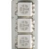 ΛΑΜΠΑΚΙΑ ΠΛΑΦΟΝΙΕΡΑΣ C5W/C10W 12V 0,72W SV8,5 36mm CAN-BUS LED 3xSMD5050 PREMIUM ΜΠΛΕ 1ΤΕΜ. M-TECH