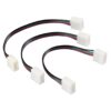 ΑΝΤΑΛΛΑΚΤΙΚΗ ΦΙΣΑ CONNECT-2 ΜΕ 4 PIN ΓΙΑ ΤΑΙΝΙΑ LED RGB 16cm 3 ΤΕΜ.