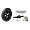 ΡΕΖΕΡΒΑ ΣΙΔΕΡΕΝΙΑ 125/70-16 ΚΑΡΕ 4x100 ΚΕΝΤΡΟ 60mm NO STOP ΚΙΤ ΜΕ ΓΡΥΛΟ / ΜΠΟΥΛΟΝΟΚΛΕΙΔΟ / ΤΣΑΝΤΑ - 1 τεμ.
