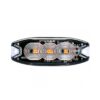 Amio - ΣΤΡΟΜΠΟ 12/24V 8x3x0,9cm ΠΟΡΤΟΚΑΛΙ 3LED 9W (3x3W) R65 R10 - 1 ΤΕΜ. (02297/AM)