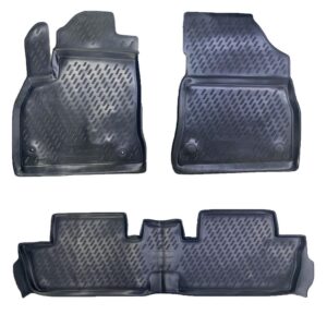 ΠΑΤΑΚΙΑ ΣΕ ΣΚΑΦΗ TPE ΛΑΣΤΙΧΟ ΓΙΑ PEUGEOT 3008 05/2009-2016  ΣΕ ΜΑΥΡΟ ΧΡΩΜΑ NOVLINE - 3 ΤΕΜ.