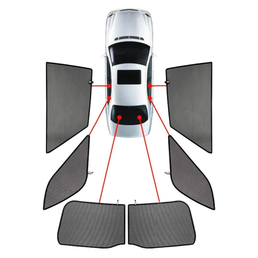 CarShades - ΚΟΥΡΤΙΝΑΚΙΑ CAR SHADES ΓΙΑ CUPRA FORMENTOR 5D 2020+ - 6 ΤΕΜ. (PVC.CUP-FORM-5-A)