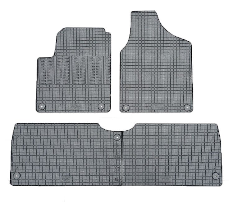 Cik - ΠΑΤΑΚΙΑ ΑΥΤΟΚΙΝΗΤΟΥ ΑΠΟ ΛΑΣΤΙΧΟ ΓΙΑ SEAT ALHAMBRA 5ΘΕΣΙΟ 2005+2010 / VW SHARAN 5ΘΕΣΙΟ 2005-2010 ΣΕ ΜΑΥΡΟ ΧΡΩΜΑ ΜΕ ΚΟΥΜΠΩΜΑΤΑ - 4 ΤΕΜ. (RM.SE.0005/CK)