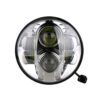 M-Tech - Στρογγυλό Φανάρι WHL101 CHROME 7'' με 8 Cree LED (XML-10W) 9-36V 6000-6500K σε Χρώμιο - 1 τεμ. (WHL101/MT)