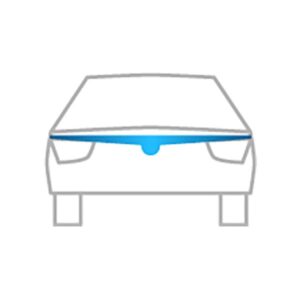 ΑΝΕΜΟΘΡΑΥΣΤΗΣ ΚΑΠΩ ΑΥΤΟΚΙΝΗΤΟΥ ΓΙΑ SKODA OCTAVIA 5D 1996-2010 ΑΠΟ ΕΥΚΑΜΠΤΟ ΦΙΜΕ ΠΛΑΣΤΙΚΟ HEKO - 1 ΤΕΜ.