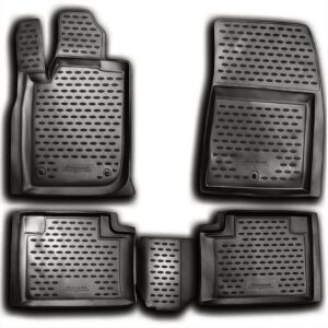 ΠΑΤΑΚΙΑ ΣΕ ΣΚΑΦΗ TPE ΛΑΣΤΙΧΟ ΓΙΑ JEEP GRAND CHEROKEE 01/2011-04/2013  ΣΕ ΑΝΘΡΑΚΙ ΣΚΟΥΡΟ ΓΚΡΙ ΧΡΩΜΑ NOVLINE - 4 ΤΕΜ.