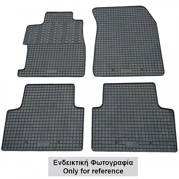 Cik - ΠΑΤΑΚΙΑ ΑΥΤΟΚΙΝΗΤΟΥ ΑΠΟ ΛΑΣΤΙΧΟ ΓΙΑ VW ID.3 2020+? ΣΕ ΜΑΥΡΟ ΧΡΩΜΑ ΜΕ ΚΟΥΜΠΩΜΑΤΑ - 4 ΤΕΜ. (RM.VW.0042/CK)